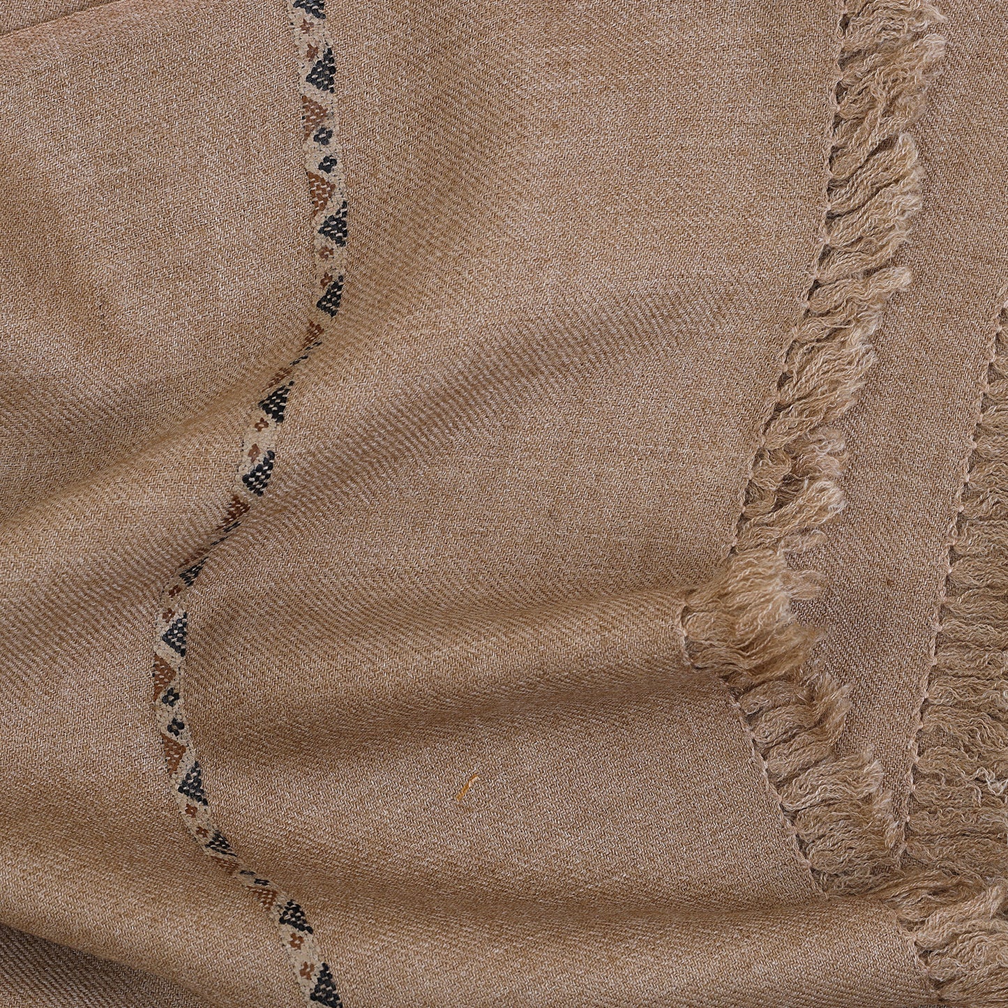 Exclusive Wool Shawl - Cornstalk