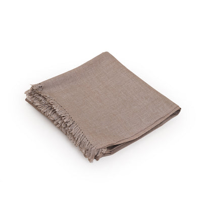 Classic Wool Shawl - Oak