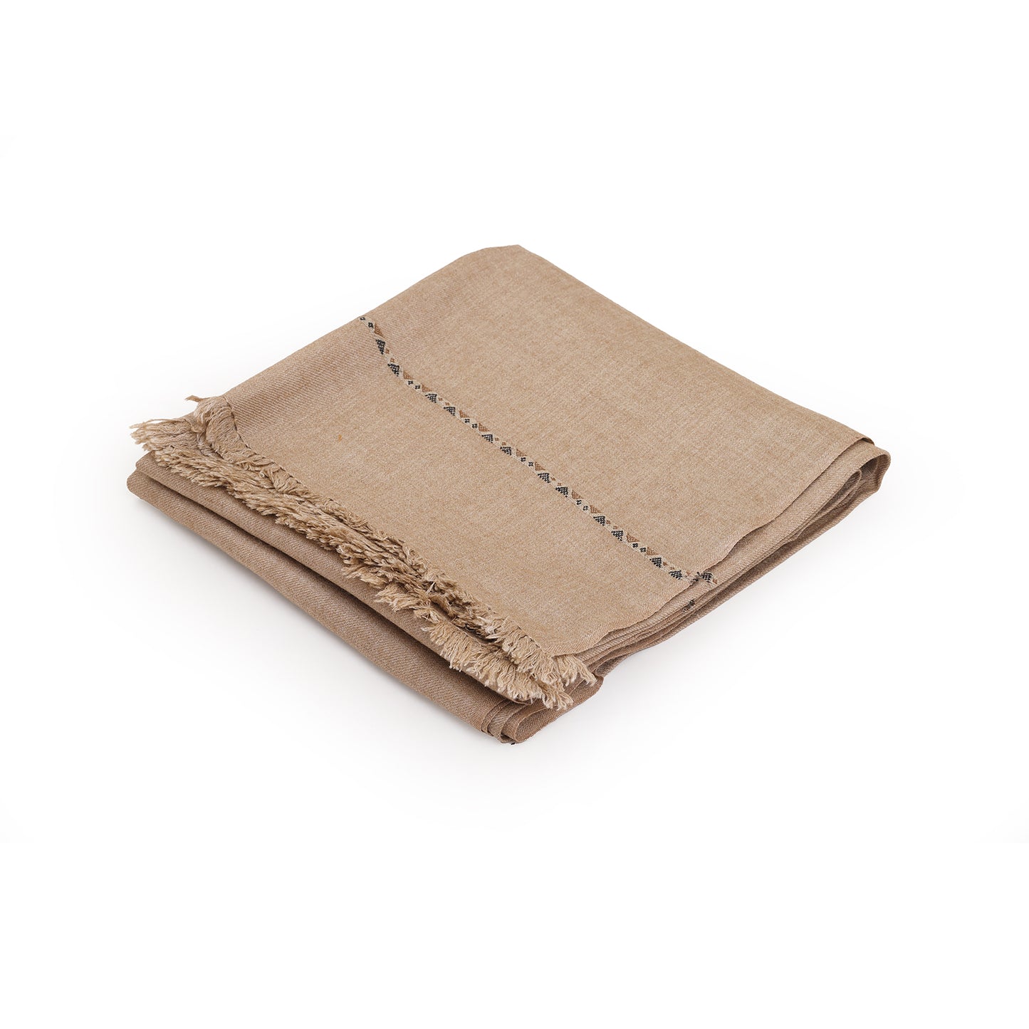 Exclusive Wool Shawl - Cornstalk