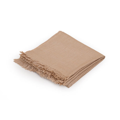 Classic Wool Shawl - Dune