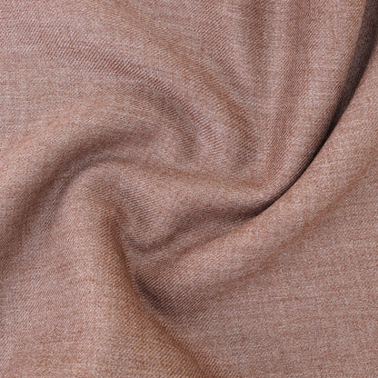 Exclusive Wool Shawl - Mid Brown