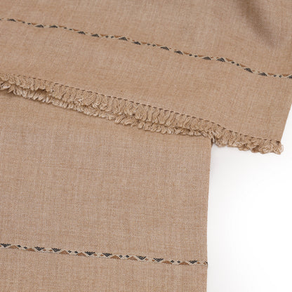 Exclusive Wool Shawl - Cornstalk