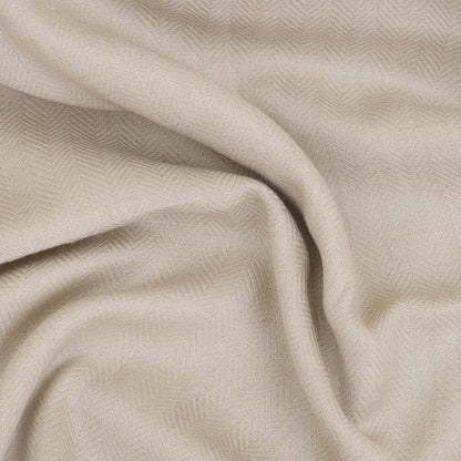 Premium Wool Shawl - Waves of Tradition (Graystone)