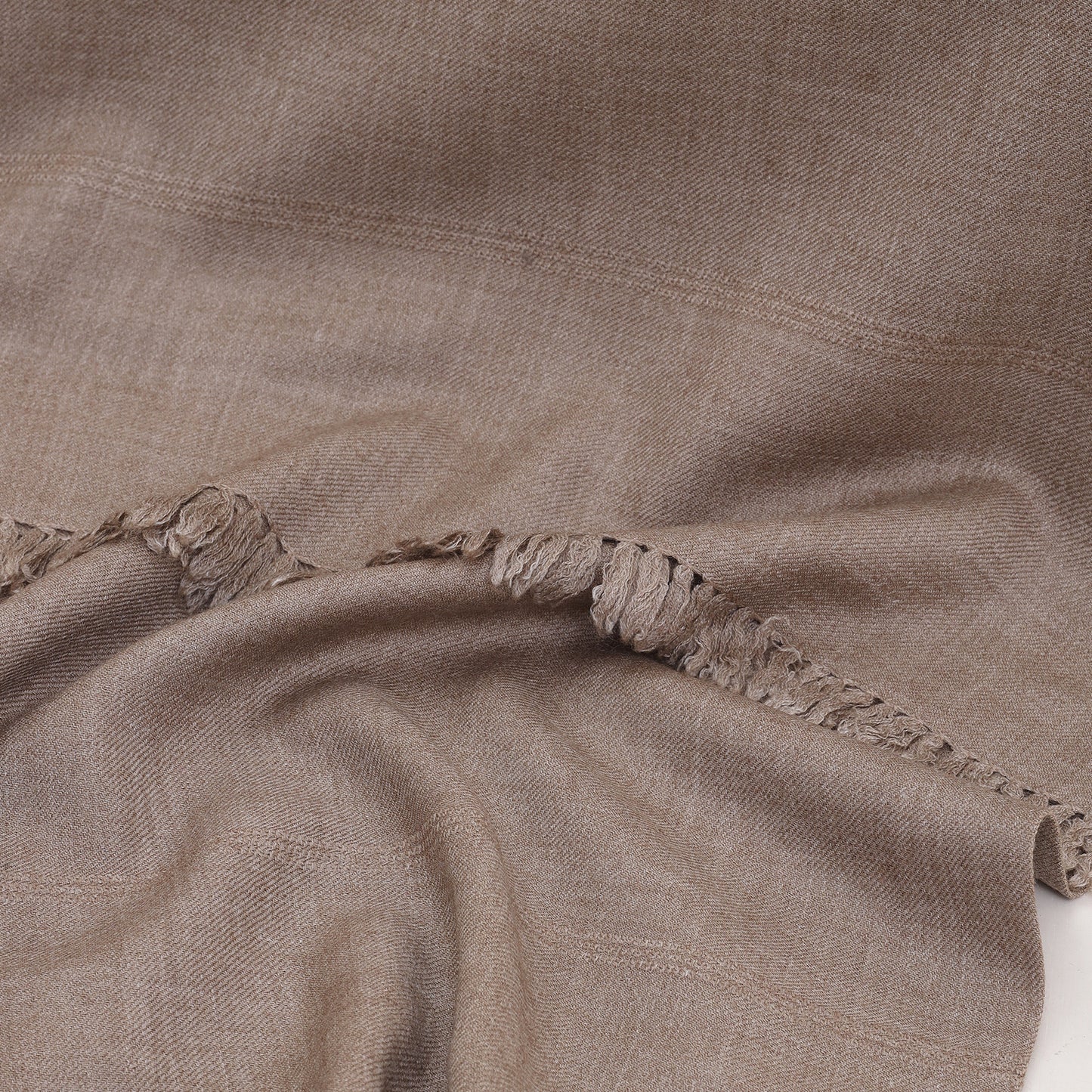 Classic Wool Shawl - Oak