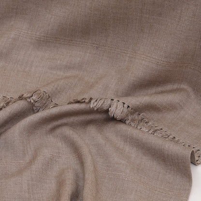 Classic Wool Shawl - Oak