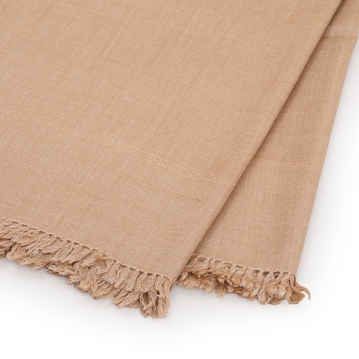 Classic Wool Shawl - Dune