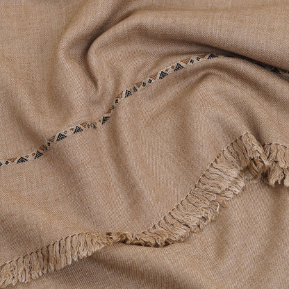 Exclusive Wool Shawl - Cornstalk