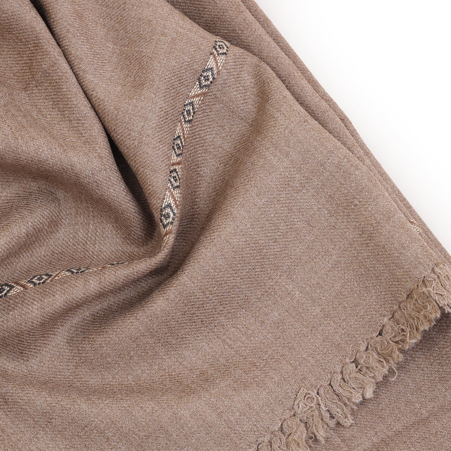 Exclusive Wool Shawl - Rock