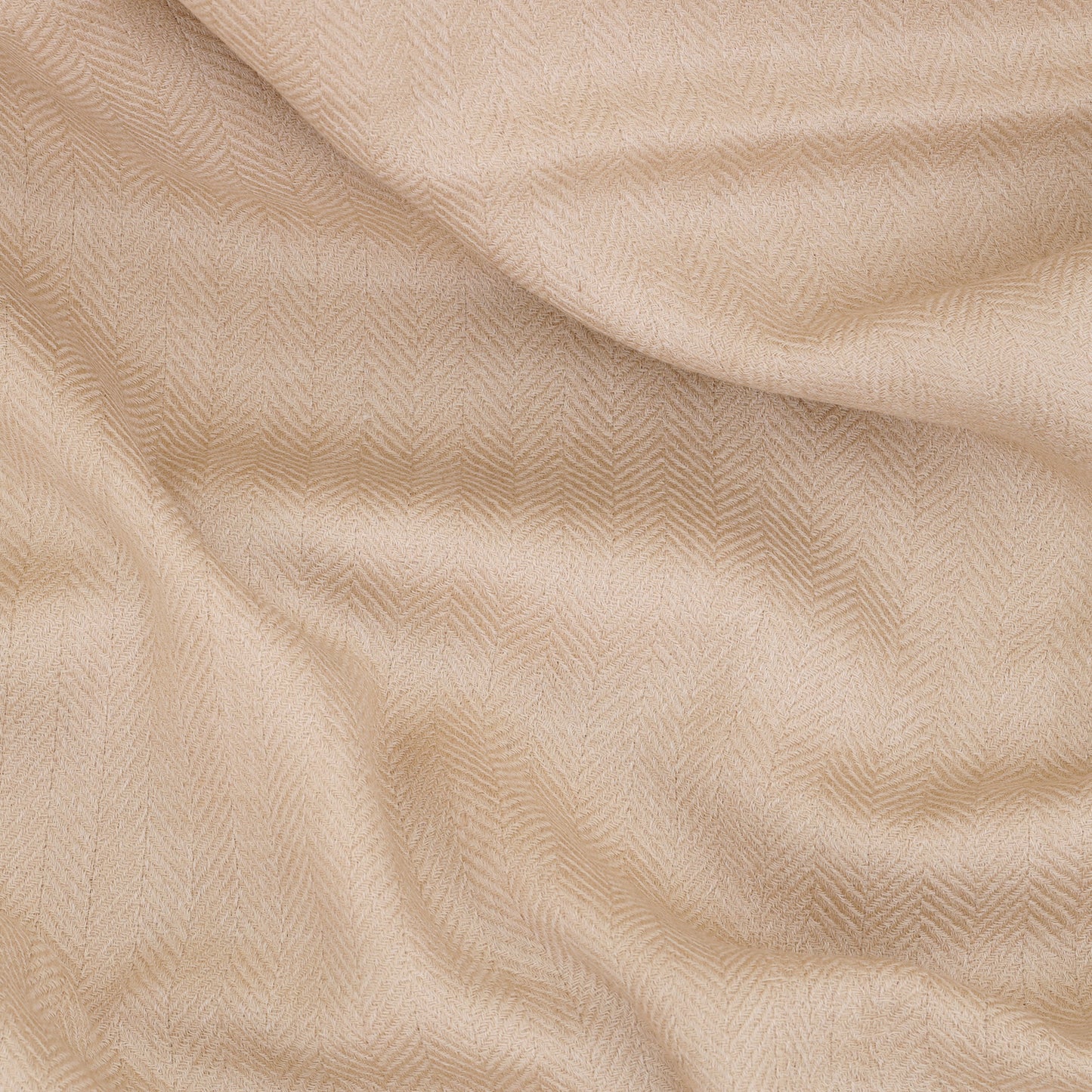 Premium Wool Shawl- Waves of Tradition (Brown)