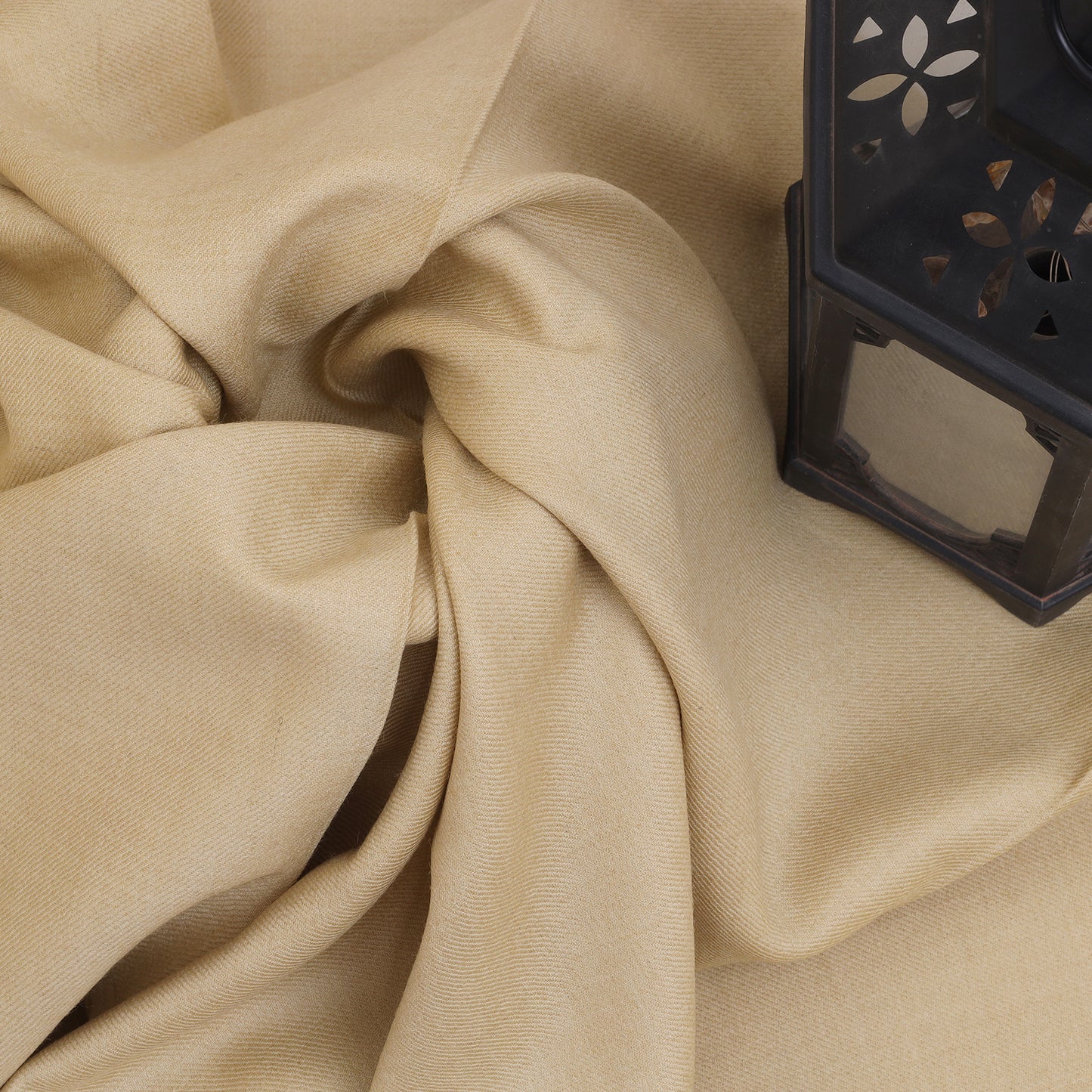 Exclusive Wool Shawl - Tidal foam