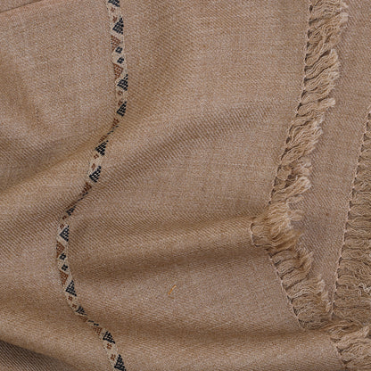 Exclusive Wool Shawl - Cornstalk