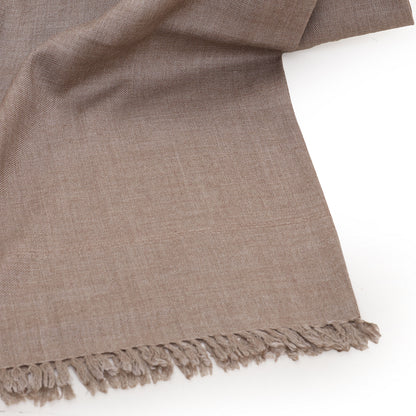 Classic Wool Shawl - Oak