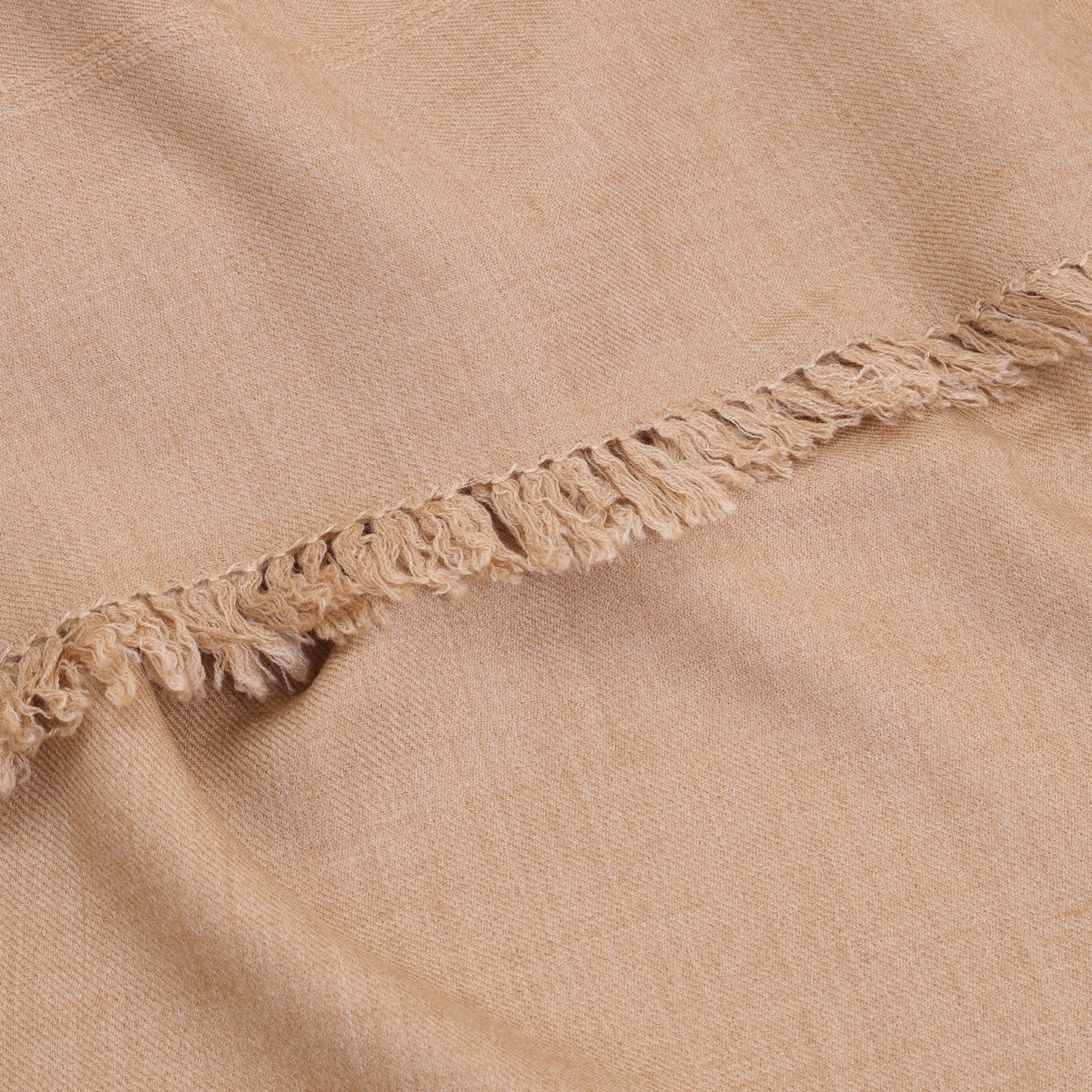 Classic Wool Shawl - Dune